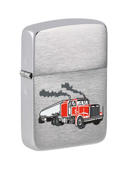 Zippo - Truck 1941 Replica Brushed Chrome Design Windproof Pocket Lighter