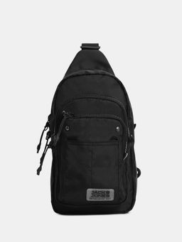 Jack & Jones - Solid Black Backpack