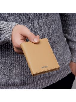 Hugo Boss - Classic Grained Camel Folding Card Holder