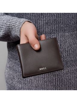Hugo Boss - Classic Smooth Brown Folding Wallet