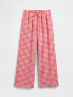 GAP - Girls Gingham Mid Rise Trousers