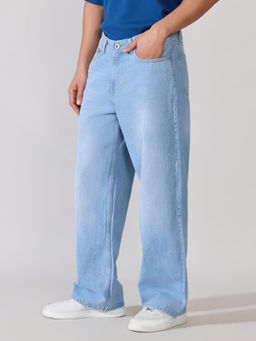 Love the world today - Daydreamer Blue Handwoven Cotton Maxi Dress