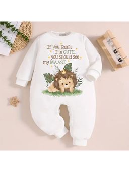 KNITROOT - Maasi Theme If You Think I'M Cute You Should See My Maasi Text Romper