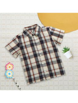 Nino Bambino - Organic Cotton Checks Shirt For Boys