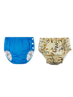 Chinmay Kids - Reusable Swim Diaper Pants - Pack of 2 (4BT_SWIM_08) (Large)