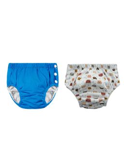 Chinmay Kids - Reusable Swim Diaper Pants - Pack of 2 (4BT_SWIM_09) (Large)