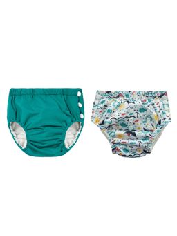 Chinmay Kids - Reusable Swim Diaper Pants - Pack of 2 (4BT_SWIM_103) (Large)