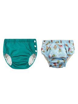 Chinmay Kids - Reusable Swim Diaper Pants - Pack of 2 (4BT_SWIM_110) (Large)