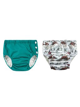 Chinmay Kids - Reusable Swim Diaper Pants - Pack of 2 (4BT_SWIM_113) (Large)