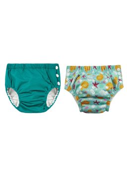 Chinmay Kids - Reusable Swim Diaper Pants - Pack of 2 (4BT_SWIM_114) (Large)