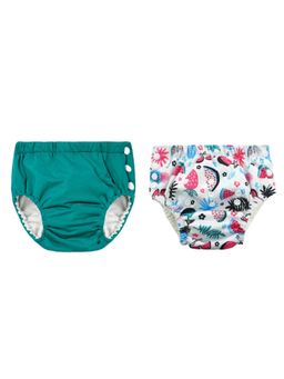 Chinmay Kids - Reusable Swim Diaper Pants - Pack of 2 (4BT_SWIM_120) (Large)