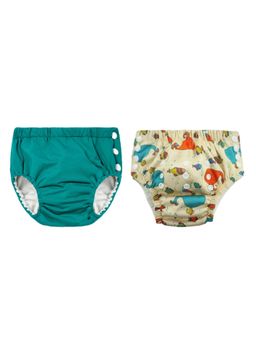 Chinmay Kids - Reusable Swim Diaper Pants - Pack of 2 (4BT_SWIM_123) (Large)