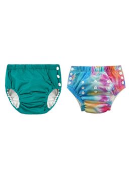 Chinmay Kids - Reusable Swim Diaper Pants - Pack of 2 (4BT_SWIM_124) (Large)