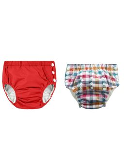Chinmay Kids - Reusable Swim Diaper Pants - Pack of 2 (4BT_SWIM_127) (Large)