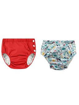 Chinmay Kids - Reusable Swim Diaper Pants - Pack of 2 (4BT_SWIM_128) (Large)