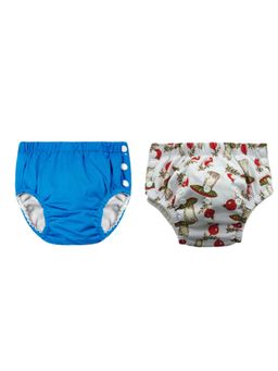 Chinmay Kids - Reusable Swim Diaper Pants - Pack of 2 (4BT_SWIM_12) (Large)