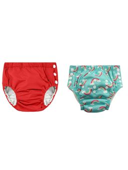Chinmay Kids - Reusable Swim Diaper Pants - Pack of 2 (4BT_SWIM_130) (Large)