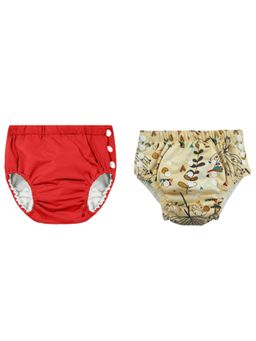 Chinmay Kids - Reusable Swim Diaper Pants - Pack of 2 (4BT_SWIM_133) (Large)