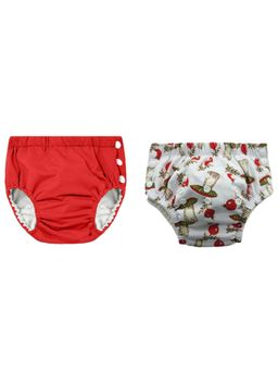 Chinmay Kids - Reusable Swim Diaper Pants - Pack of 2 (4BT_SWIM_137) (Large)
