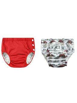 Chinmay Kids - Reusable Swim Diaper Pants - Pack of 2 (4BT_SWIM_138) (Large)
