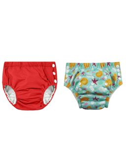 Chinmay Kids - Reusable Swim Diaper Pants - Pack of 2 (4BT_SWIM_139) (Large)