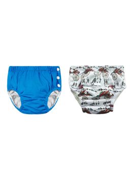 Chinmay Kids - Reusable Swim Diaper Pants - Pack of 2 (4BT_SWIM_13) (Large)