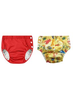 Chinmay Kids - Reusable Swim Diaper Pants - Pack of 2 (4BT_SWIM_147) (Large)