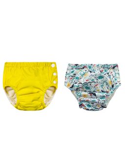 Chinmay Kids - Reusable Swim Diaper Pants - Pack of 2 (4BT_SWIM_153) (Large)