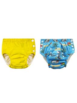 Chinmay Kids - Reusable Swim Diaper Pants - Pack of 2 (4BT_SWIM_166) (Large)