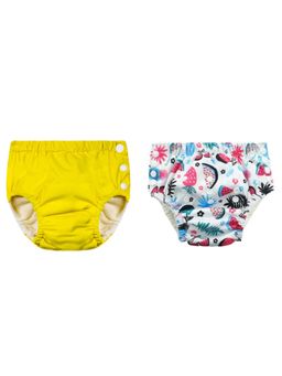 Chinmay Kids - Reusable Swim Diaper Pants - Pack of 2 (4BT_SWIM_170) (Large)