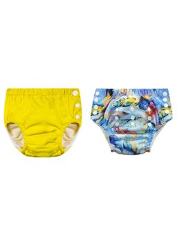Chinmay Kids - Reusable Swim Diaper Pants - Pack of 2 (4BT_SWIM_171) (Large)
