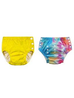 Chinmay Kids - Reusable Swim Diaper Pants - Pack of 2 (4BT_SWIM_174) (Large)
