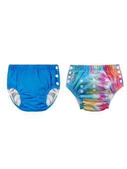 Chinmay Kids - Reusable Swim Diaper Pants - Pack of 2 (4BT_SWIM_24) (Large)
