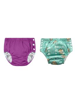 Chinmay Kids - Reusable Swim Diaper Pants - Pack of 2 (4BT_SWIM_26) (Large)
