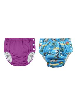 Chinmay Kids - Reusable Swim Diaper Pants - Pack of 2 (4BT_SWIM_41) (Large)