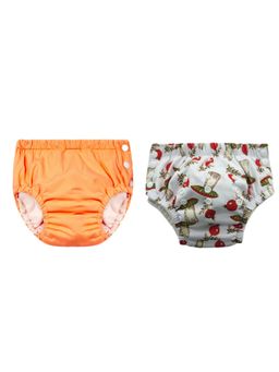 Chinmay Kids - Reusable Swim Diaper Pants - Pack of 2 (4BT_SWIM_62) (Large)