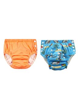 Chinmay Kids - Reusable Swim Diaper Pants - Pack of 2 (4BT_SWIM_66) (Large)