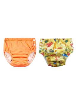 Chinmay Kids - Reusable Swim Diaper Pants - Pack of 2 (4BT_SWIM_72) (Large)
