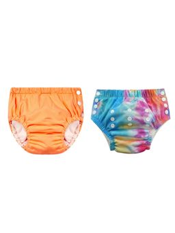 Chinmay Kids - Reusable Swim Diaper Pants - Pack of 2 (4BT_SWIM_74) (Large)