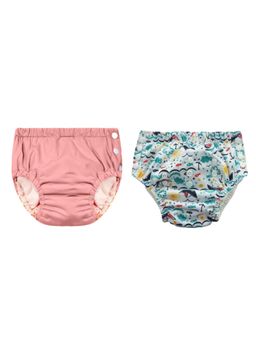 Chinmay Kids - Reusable Swim Diaper Pants - Pack of 2 (4BT_SWIM_78) (Large)