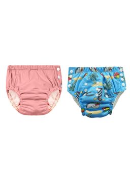 Chinmay Kids - Reusable Swim Diaper Pants - Pack of 2 (4BT_SWIM_91) (Large)