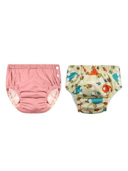 Chinmay Kids - Reusable Swim Diaper Pants - Pack of 2 (4BT_SWIM_98) (Large)