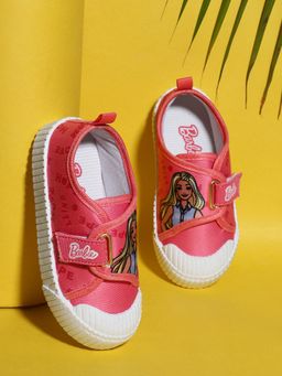 Kidsville - Barbie Printed Canvas Shoes for Kids Girls