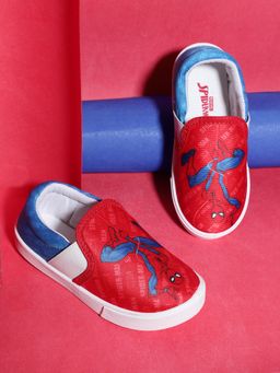 Kidsville - Spiderman Printed Canvas Shoes For Kids Boys