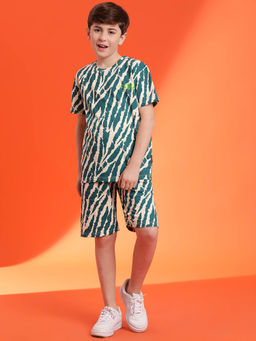 Lil Tomatoes - Teal Boys Cotton Night Suits