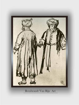 The Art House - Rembrandt Framed Wall Art
