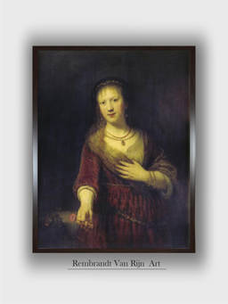 The Art House - Rembrandt Floral Framed Wall Art