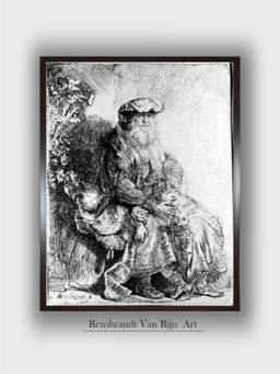 The Art House - Rembrandt Framed Wall Art