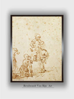 The Art House - Rembrandt Framed Wall Art
