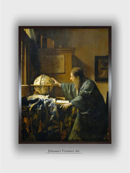 The Art House - Astronomer Johannes Framed Wall Art